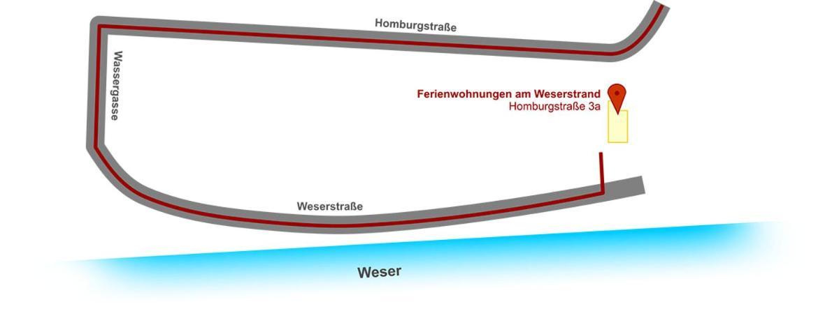 Ferienwohnungen Am Weserstrand Bodenwerder Exterior photo